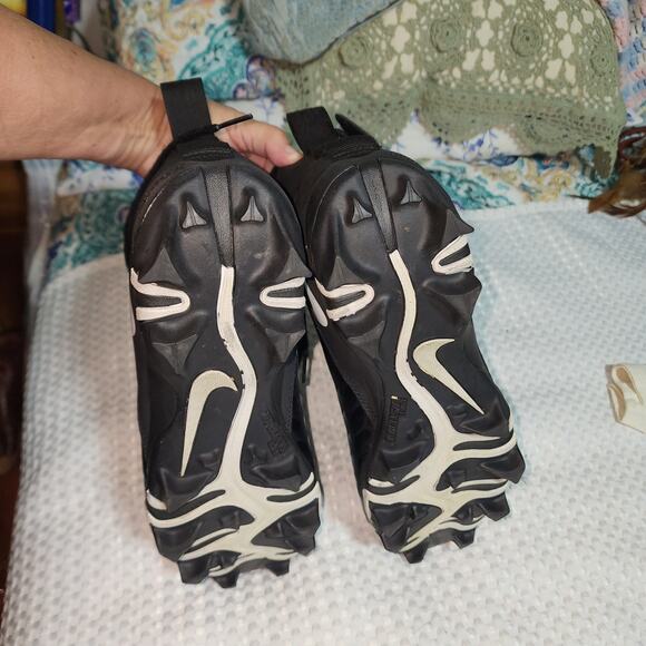 NIKE EUC MENS SZ 10 W SAVAGE PRO 2 FOOTBALL CLEATS SHOES main image 4